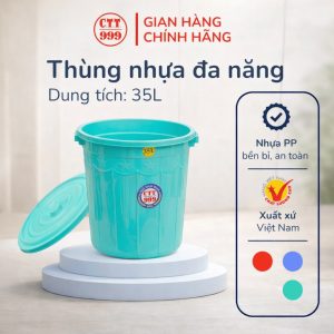 35L Plastic Container