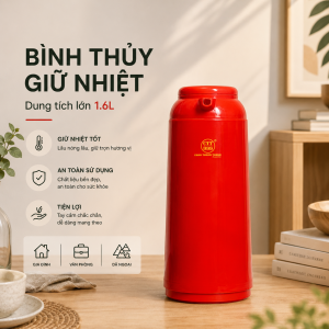 Bình thuỷ nút bấm 1.6L