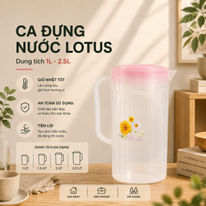 Ca đựng nước Lotus