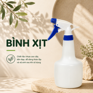 Alternative view of Bình xịt tưới cây màu trắng đục