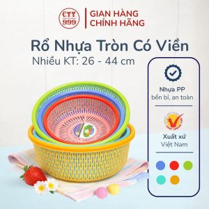 Rổ Tròn Viền 40cm