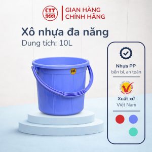 Xô nhựa đựng nước 10L