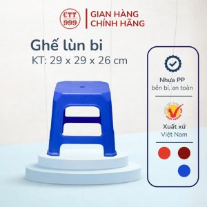 Ghế lùn bi