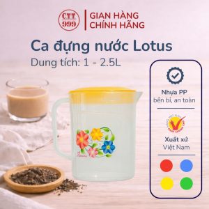 Ca đựng nước Lotus
